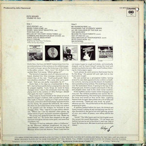 Pete Seeger - Young Vs. Old - 1969 - Quarantunes