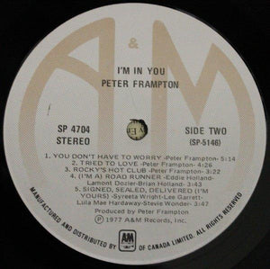 Peter Frampton - I'm In You - 1977 - Quarantunes
