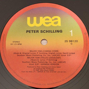 Peter Schilling - Major Tom (Coming Home) 1983 - Quarantunes