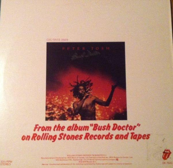 Peter Tosh - (You Got To Walk And) Don't Look Back (12") 1978 - Quarantunes