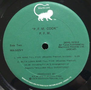 P.F.M. - Cook 1975 - Quarantunes