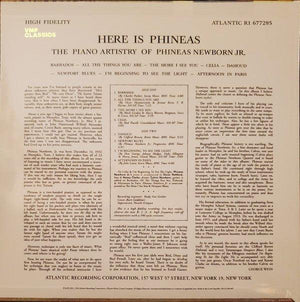 Phineas Newborn Jr. - Here Is Phineas (The Piano Artistry Of Phineas Newborn Jr.) - Quarantunes