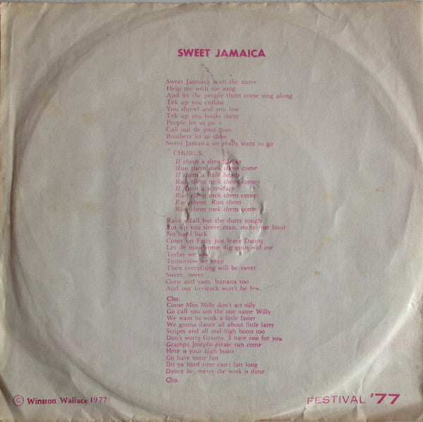 Eric Donaldson - Sweet Jamaica - 1977