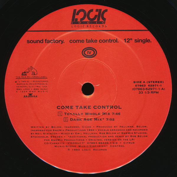SoundFactory - Come Take Control