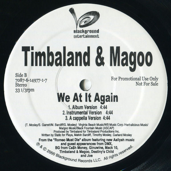 Timbaland & Magoo - We At It Again