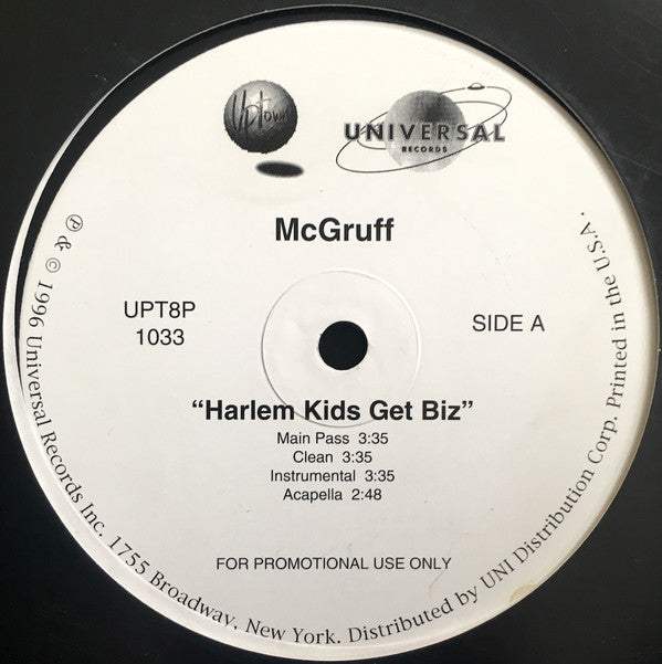 Herb McGruff - Harlem Kids Get Biz