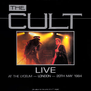 Cult, The - Live At The Lyceum - London - 20th May 1984 - 1986