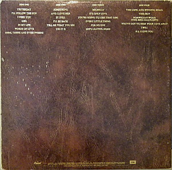 Beatles, The - Love Songs - 1977