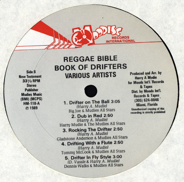 Various - Reggae Bible Book Of Drifters