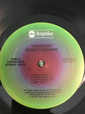 Dewey Redman - Coincide - 1975