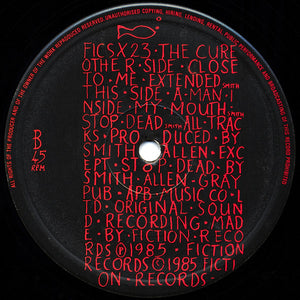 Cure, The - Close To Me - 1985