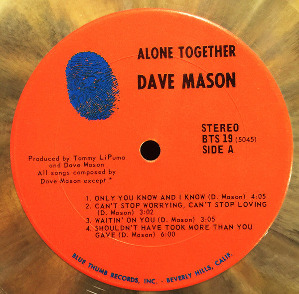 Dave Mason - Alone Together - 1970