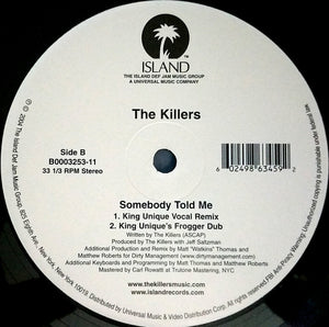 The Killers - Somebody Told Me
