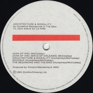 Orchestral Manoeuvres In The Dark - Architecture & Morality - 1981