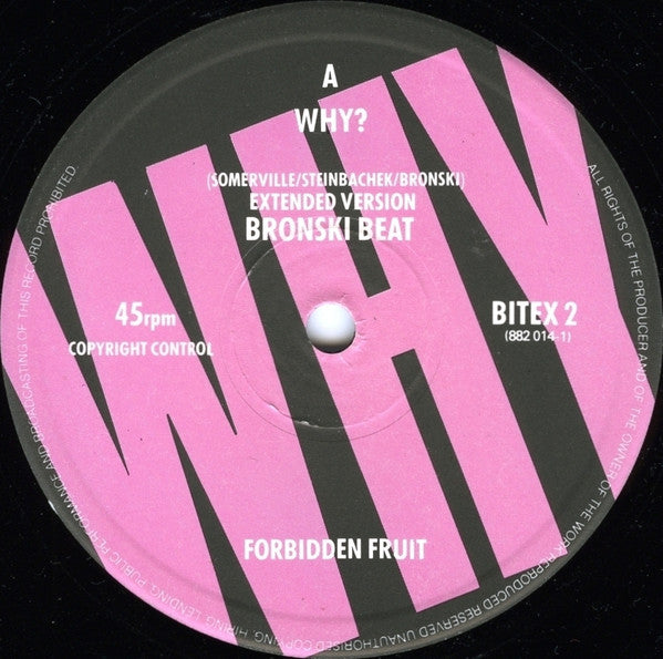 Bronski Beat - Why?