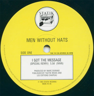 Men Without Hats - I Got The Message - 1983
