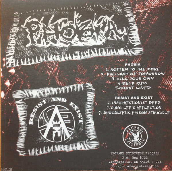 Phobia (6) - Phobia / Resist And Exist