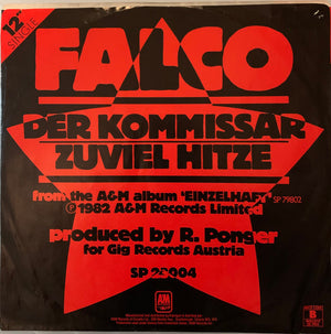 Falco - Der Kommissar / Zuviel Hitze - 1982