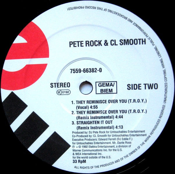 Pete Rock & C.L. Smooth - Straighten It Out -