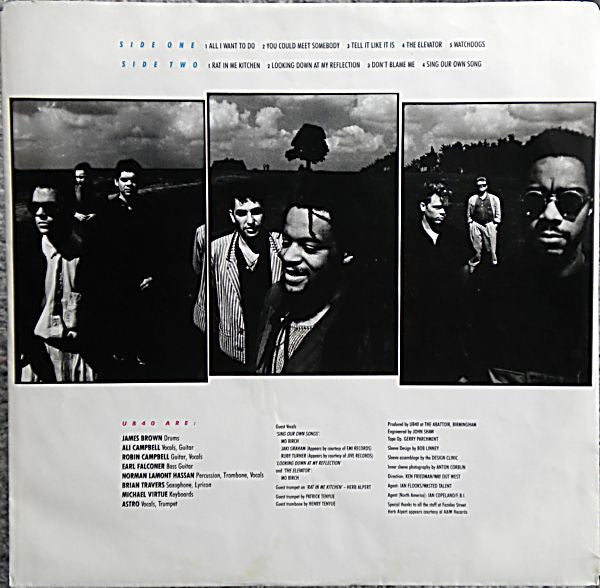 UB40 - Rat In The Kitchen - 1986