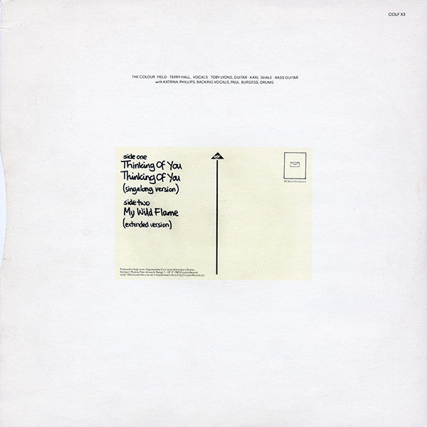 Colourfield, The - Thinking Of You - 1985