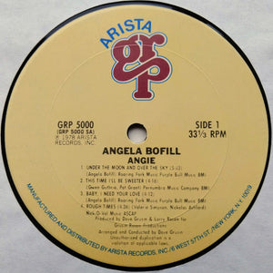 Angela Bofill - Angie - 1978