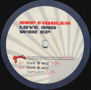 Amp Fiddler - Love And War EP - 2003