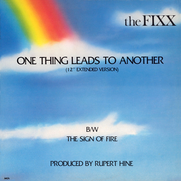 Fixx, The - One Thing Leads To Another (12" Extended Version) - 1983