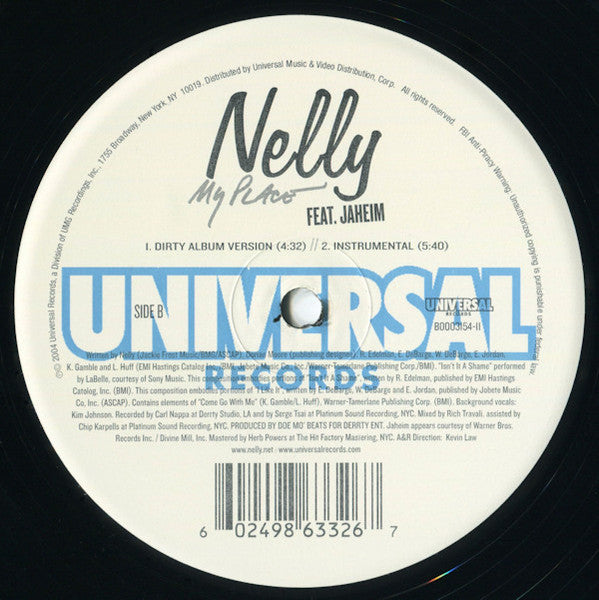 Nelly - Flap Your Wings / My Place