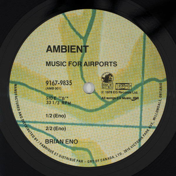 Brian Eno - Ambient 1 (Music For Airports) - 1979