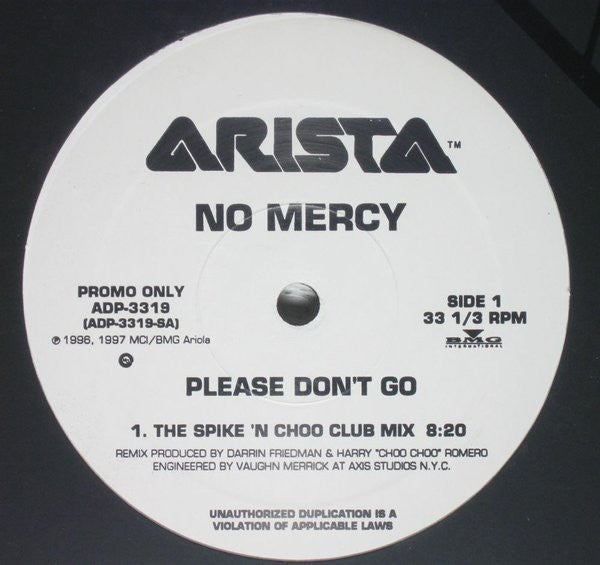 No Mercy - Please Don't Go - 1997
