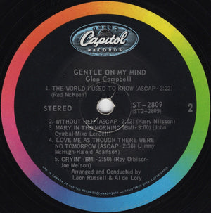 Glen Campbell - Gentle On My Mind - 1967