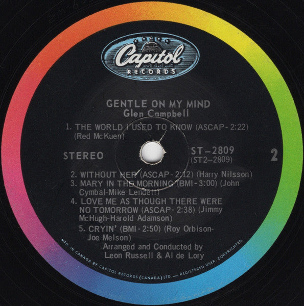Glen Campbell - Gentle On My Mind - 1967