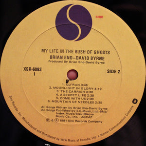 Brian Eno - David Byrne - My Life In The Bush Of Ghosts - 1981