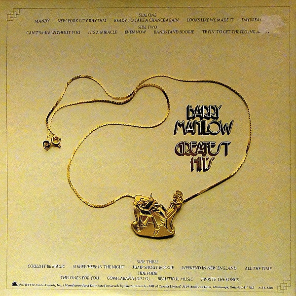 Barry Manilow - Greatest Hits - 1978