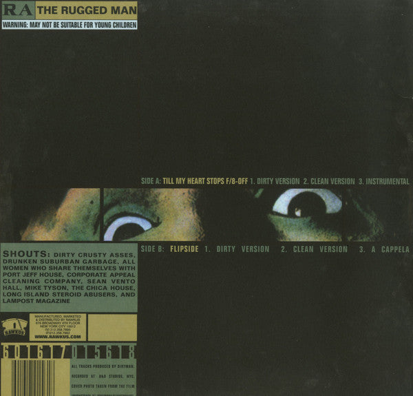 R.A. The Rugged Man - Till My Heart Stops / Flipside - 1997