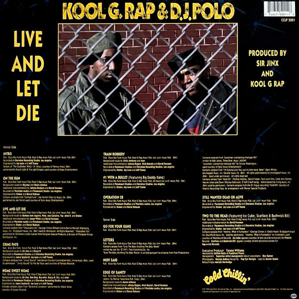 Kool G Rap & D.J. Polo - Live And Let Die