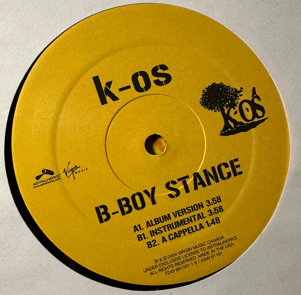 K-OS - B-Boy Stance - 2004
