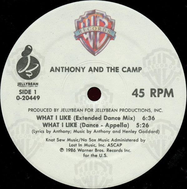 Anthony And The Camp - What I Like