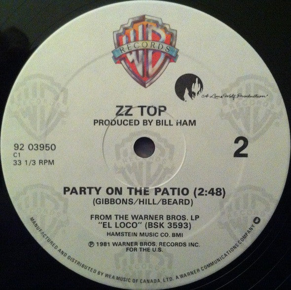 ZZ Top - Sleeping Bag - 1985