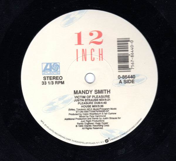 Mandy Smith - Victim Of Pleasure - 1989