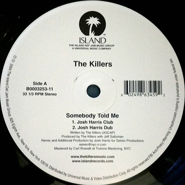 The Killers - Somebody Told Me