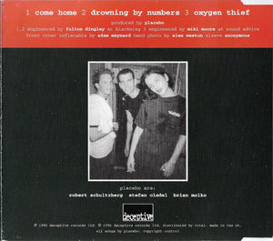 Placebo - Come Home (CD) - 1996