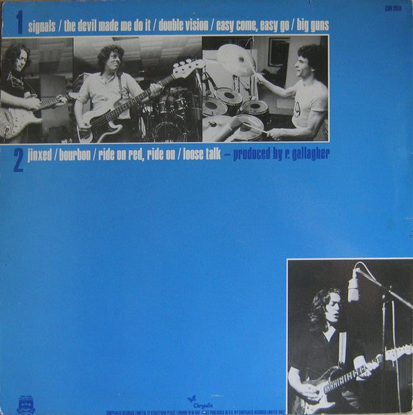 Rory Gallagher - Jinx - 1982