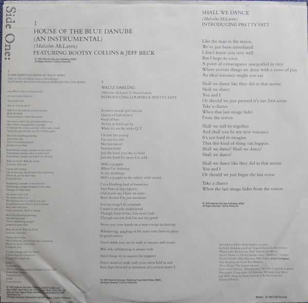 Malcolm McLaren And The Bootzilla Orchestra - Waltz Darling - 1989