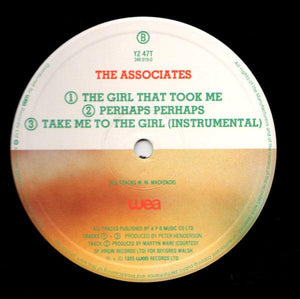 The Associates - Take Me To The Girl 1985 - Quarantunes