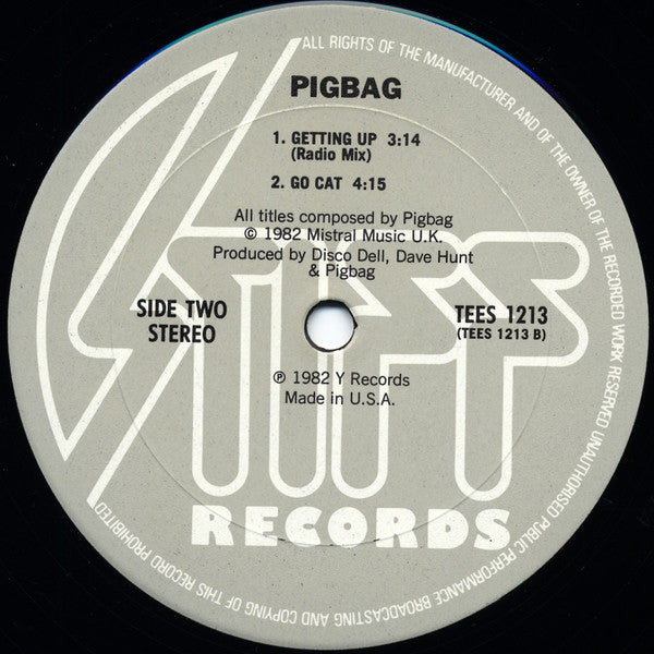 Pigbag - Getting Up