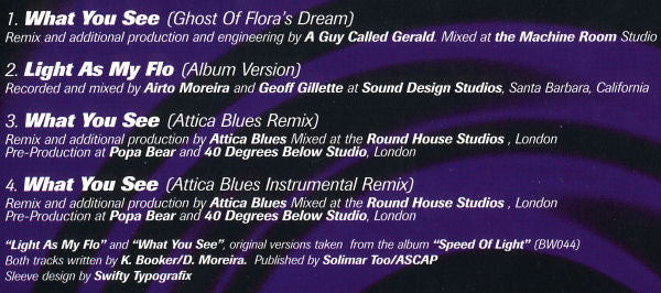 Flora Purim - What You See - 1995