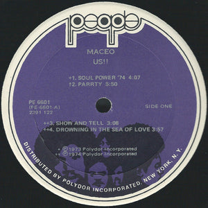 Maceo & The Macks - Us