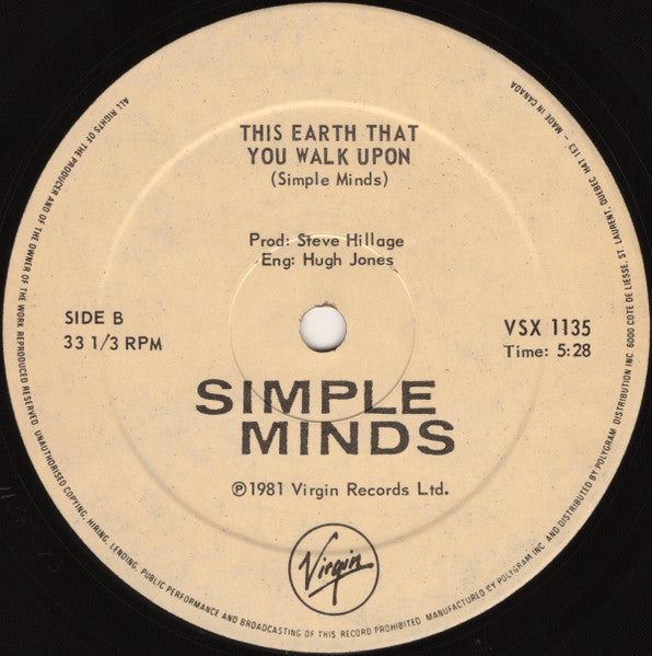 Simple Minds - Love Song - 1981